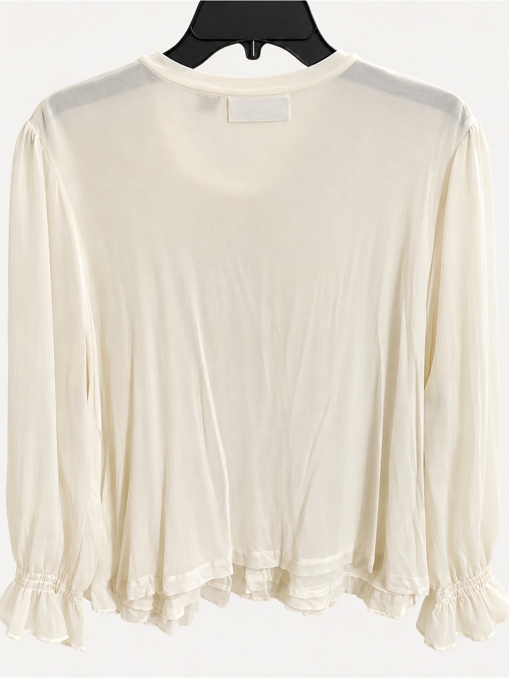 Vintage Boho glam| ruffles and sequins| cottagecore cardigan - Picture 5 of 8